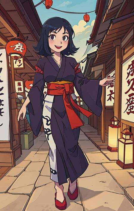 51295-2683988100-anime illustration, best quality, scenic background, vanishing point, edo japan, shop stalls, rows of shops, lanterns, maya aman.png